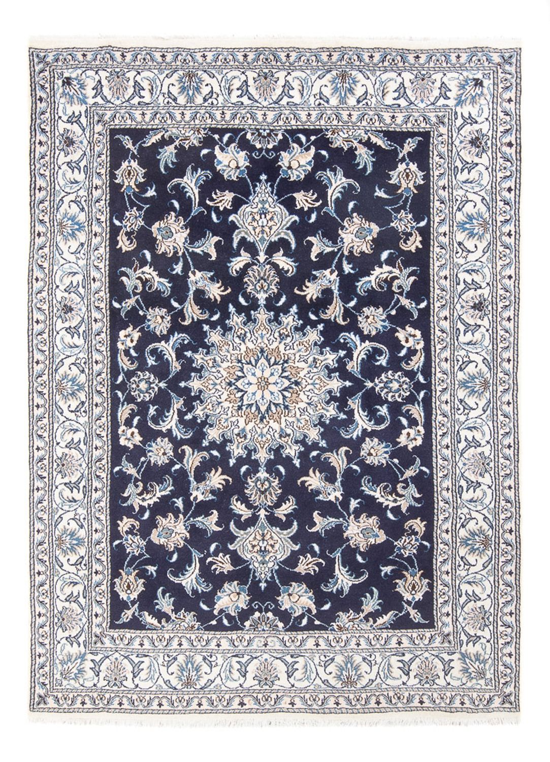 Tappeto Persero - Nain - Reale - 213 x 149 cm - blu scuro