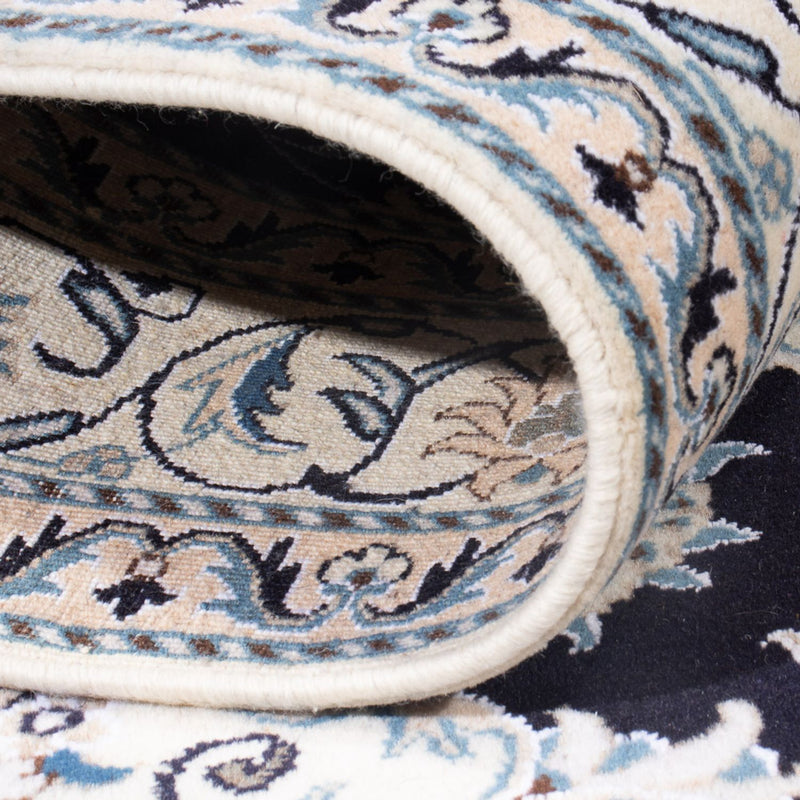 Tappeto Persero - Nain - Reale - 195 x 148 cm - blu scuro