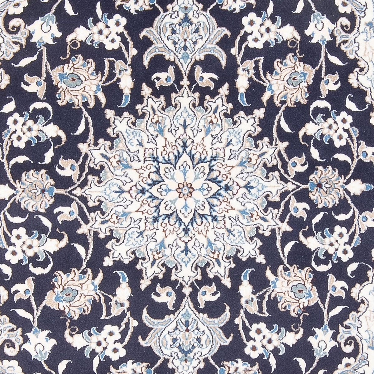 Tappeto Persero - Nain - Reale - 200 x 155 cm - blu scuro