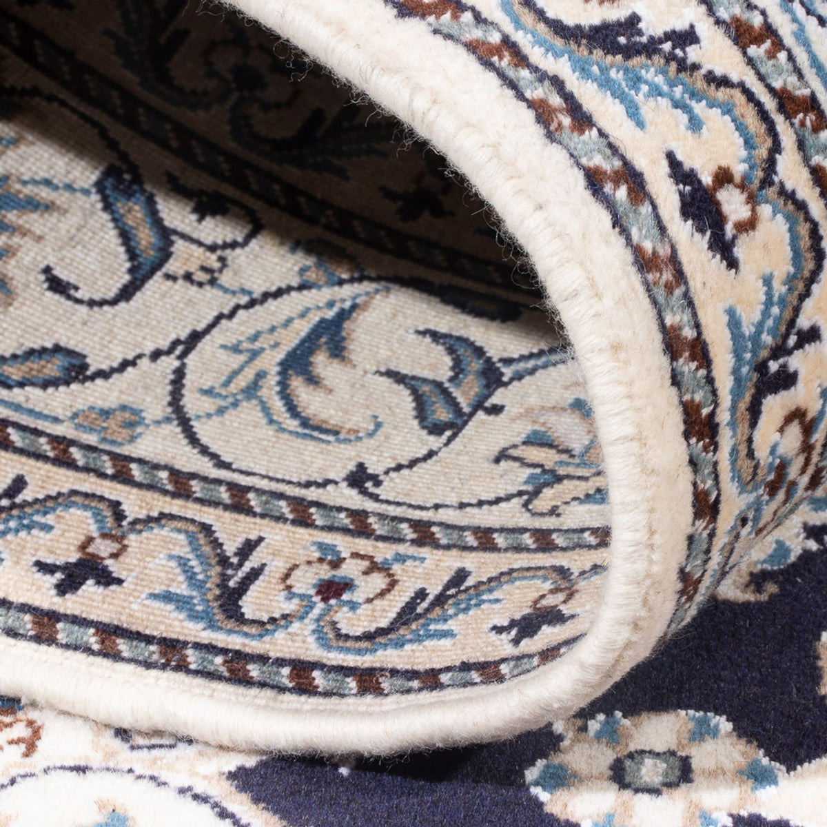 Tappeto Persero - Nain - Reale - 200 x 155 cm - blu scuro