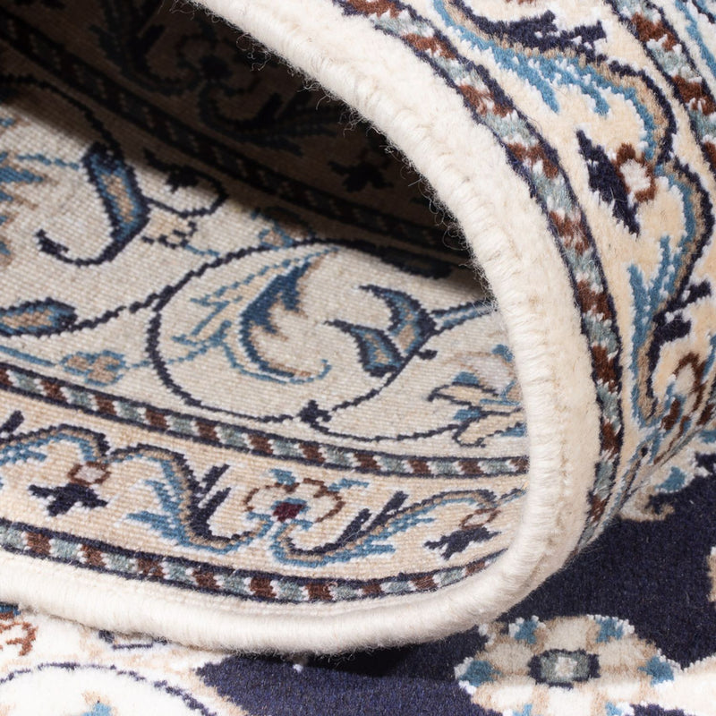 Tappeto Persero - Nain - Reale - 200 x 155 cm - blu scuro