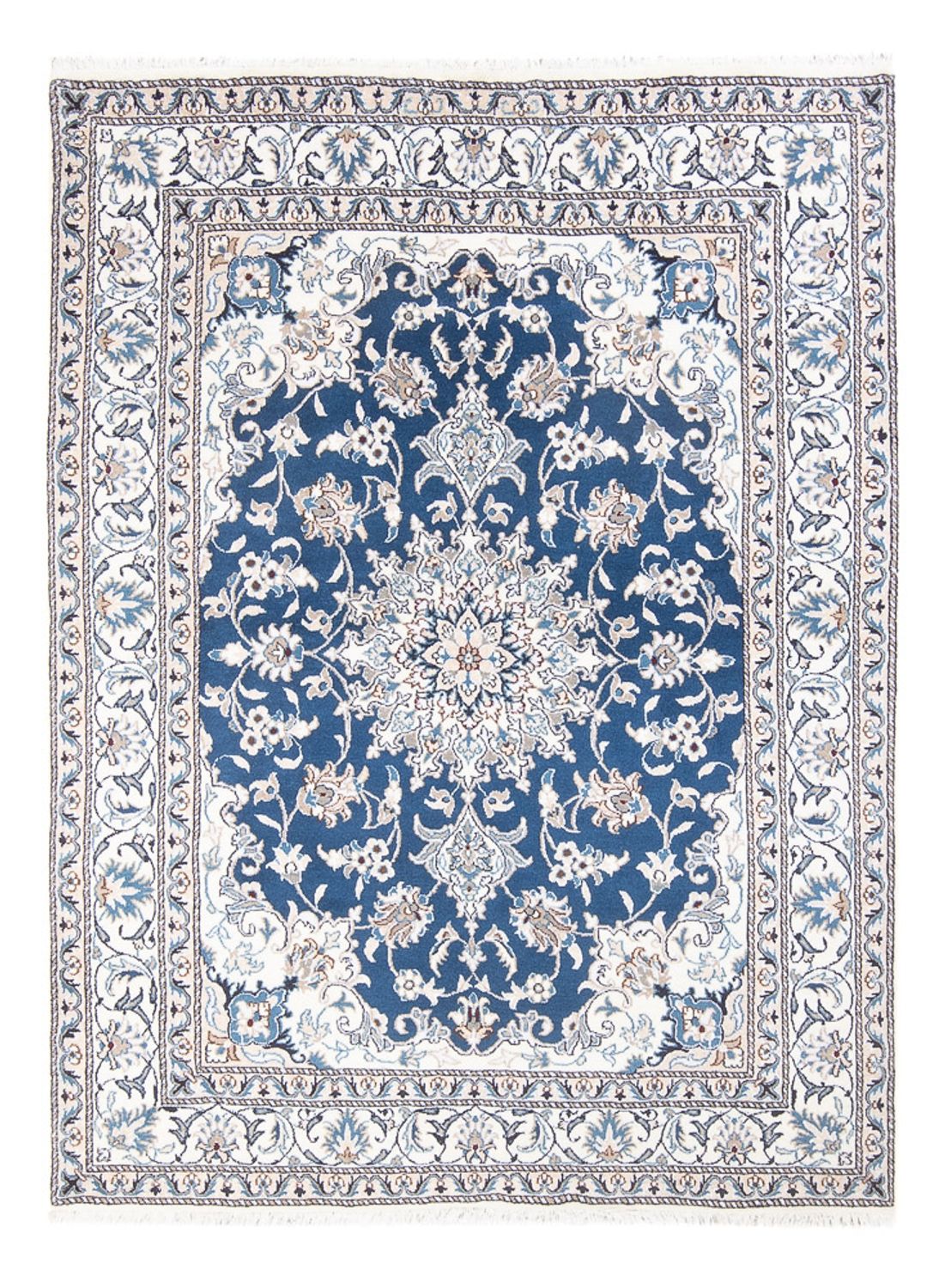 Tappeto Persero - Nain - Reale - 202 x 150 cm - blu