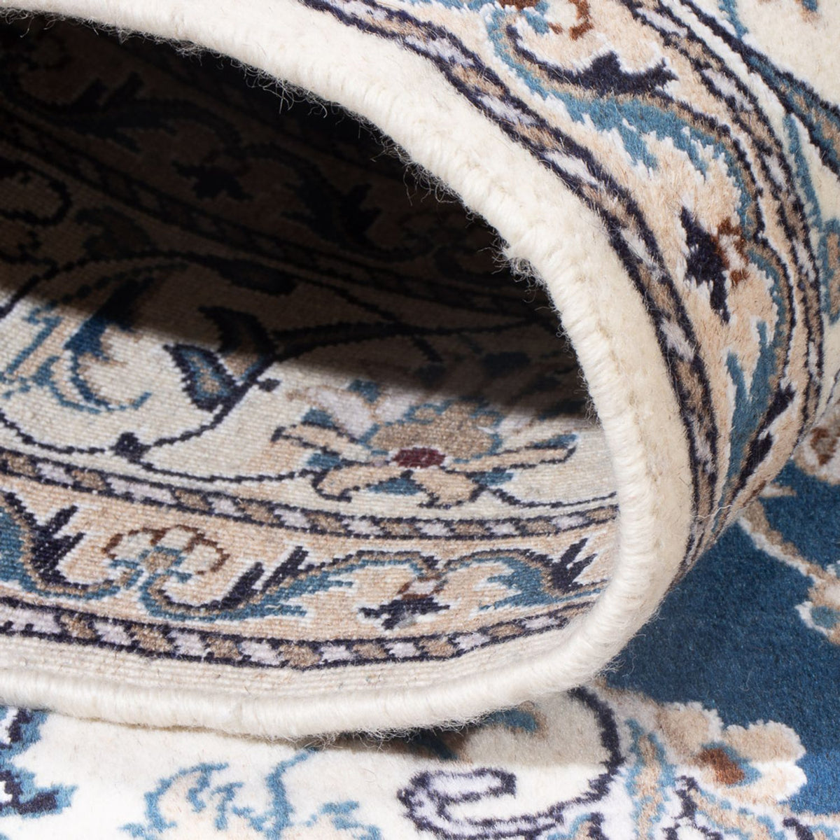 Tappeto Persero - Nain - Reale - 202 x 150 cm - blu