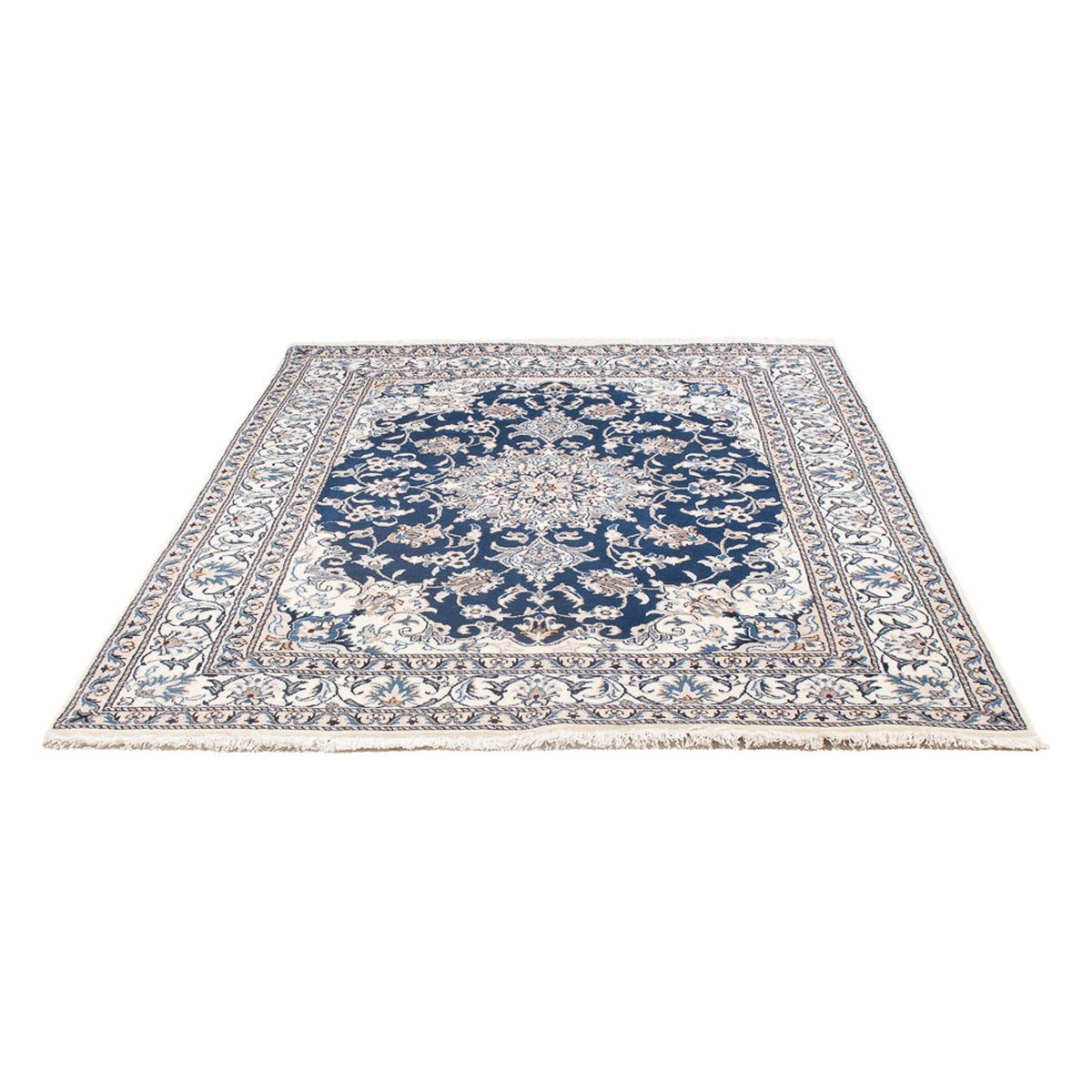 Tappeto Persero - Nain - Reale - 202 x 150 cm - blu