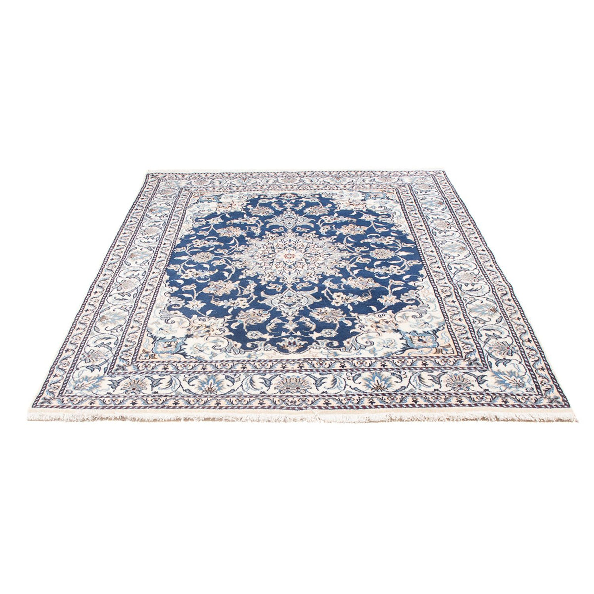 Tappeto Persero - Nain - Reale - 203 x 146 cm - blu