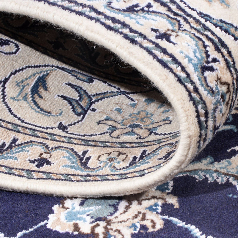 Tappeto Persero - Nain - Reale - 209 x 146 cm - blu scuro