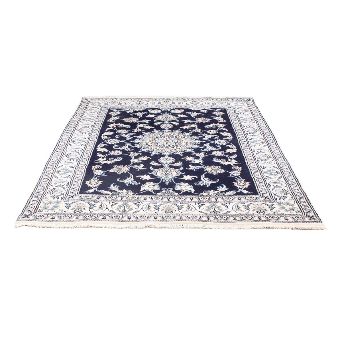Tappeto Persero - Nain - Reale - 209 x 146 cm - blu scuro