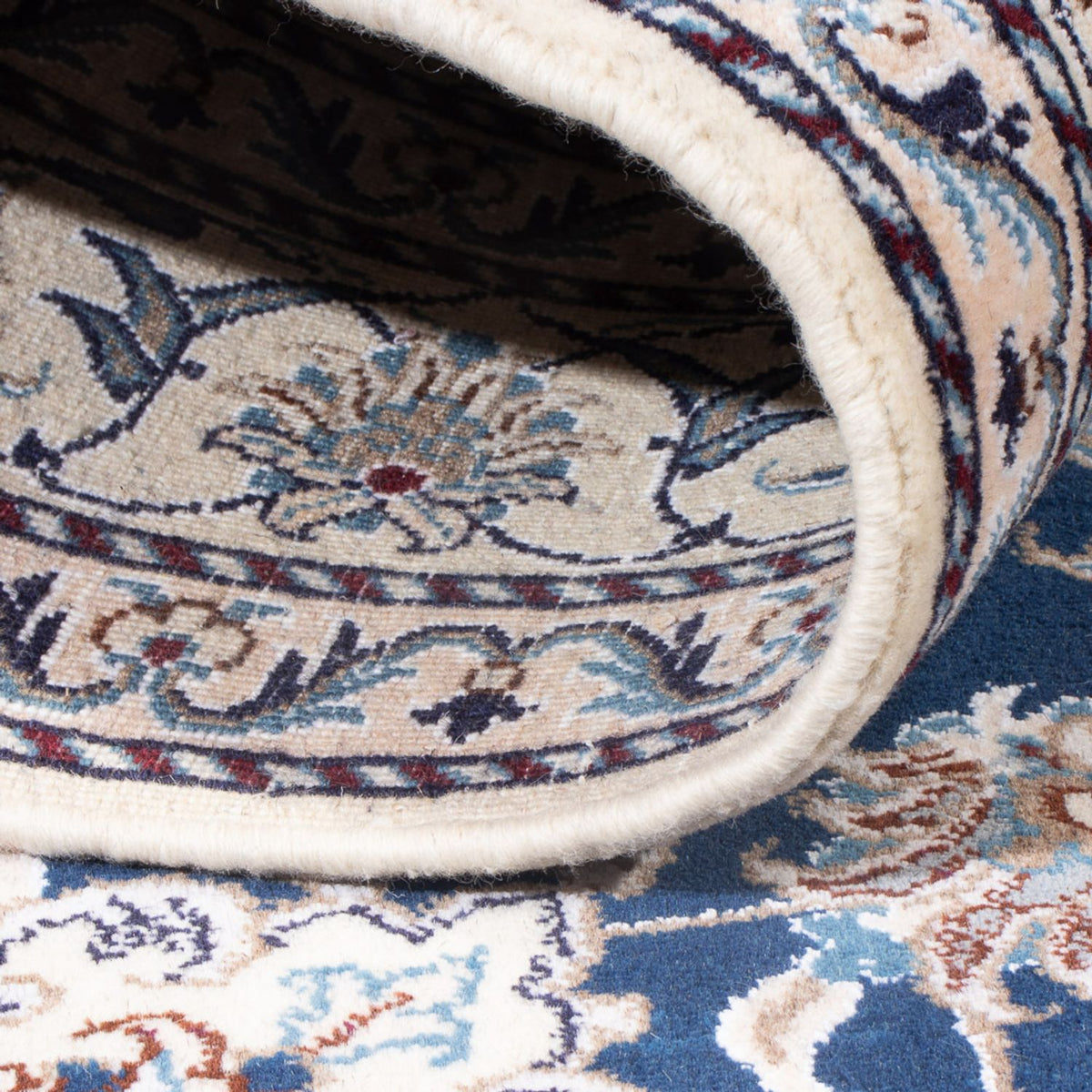 Tappeto Persero - Nain - Reale - 203 x 146 cm - blu