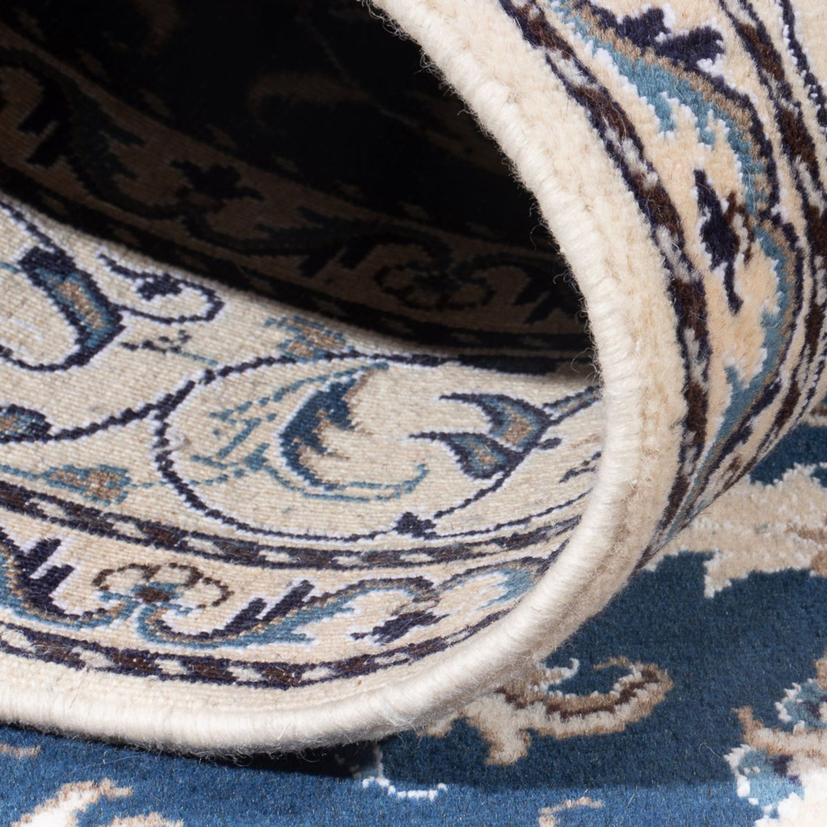 Tappeto Persero - Nain - Reale - 203 x 149 cm - blu