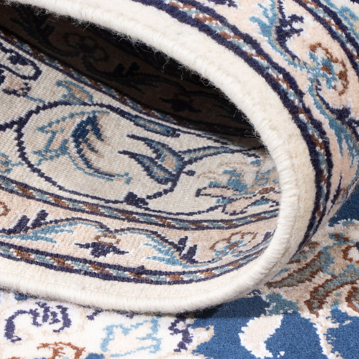 Tappeto Persero - Nain - Reale - 202 x 149 cm - blu