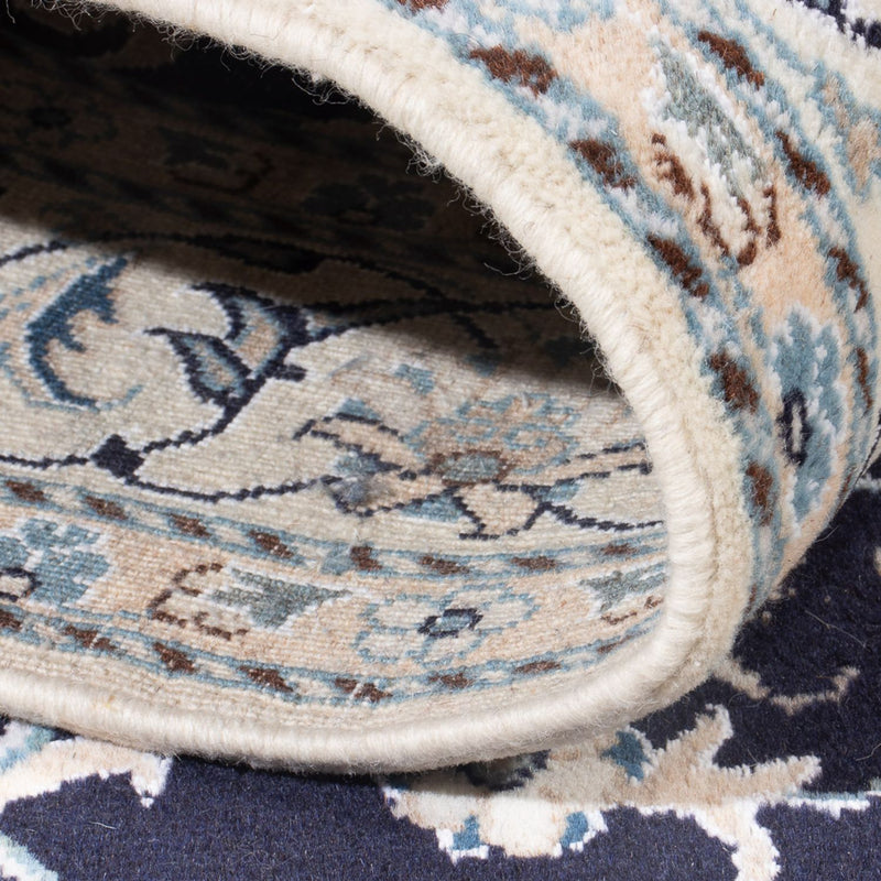 Tappeto Persero - Nain - Reale - 209 x 149 cm - blu scuro