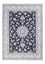 Tappeto Persero - Nain - Reale - 212 x 146 cm - blu scuro