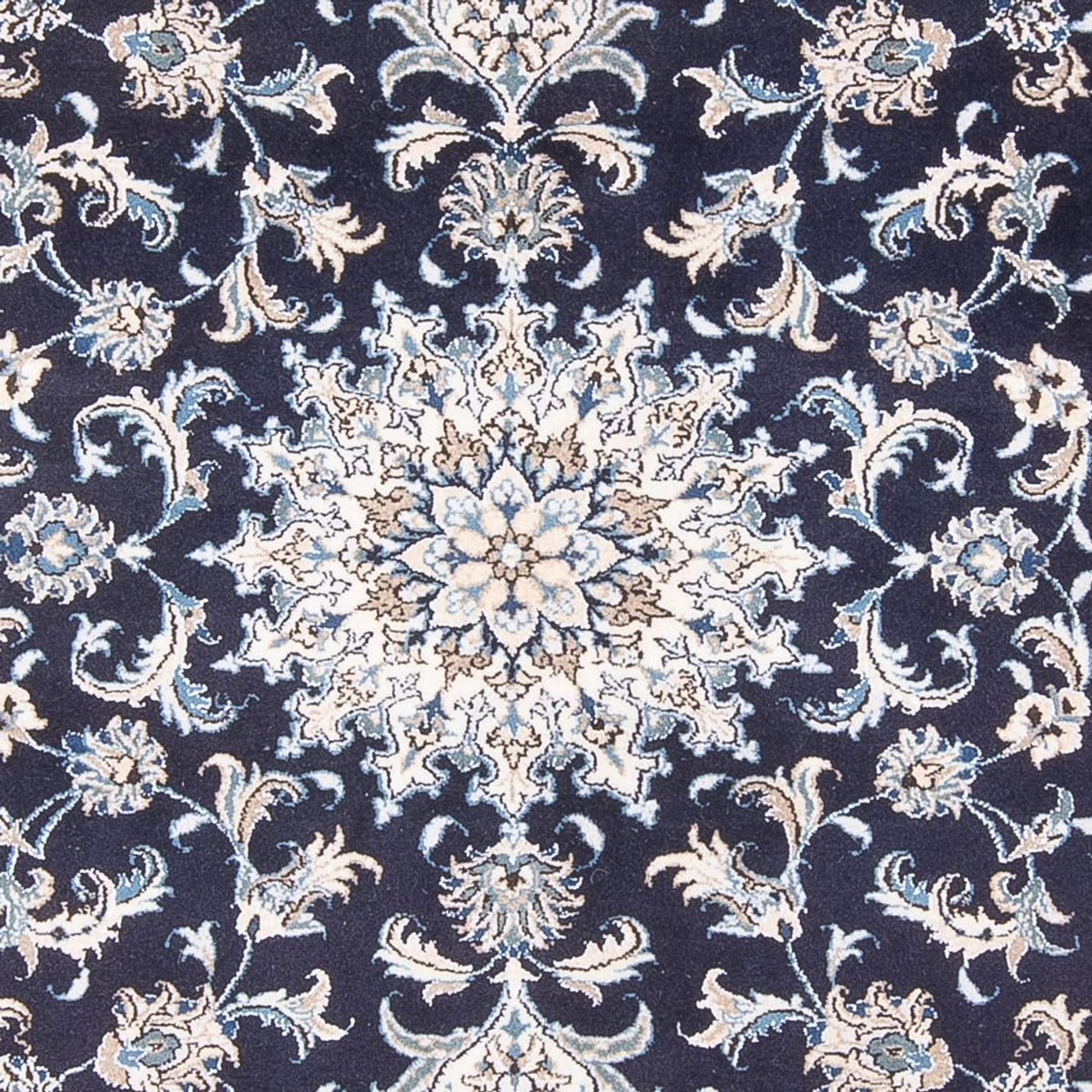 Tappeto Persero - Nain - Reale - 196 x 145 cm - blu scuro