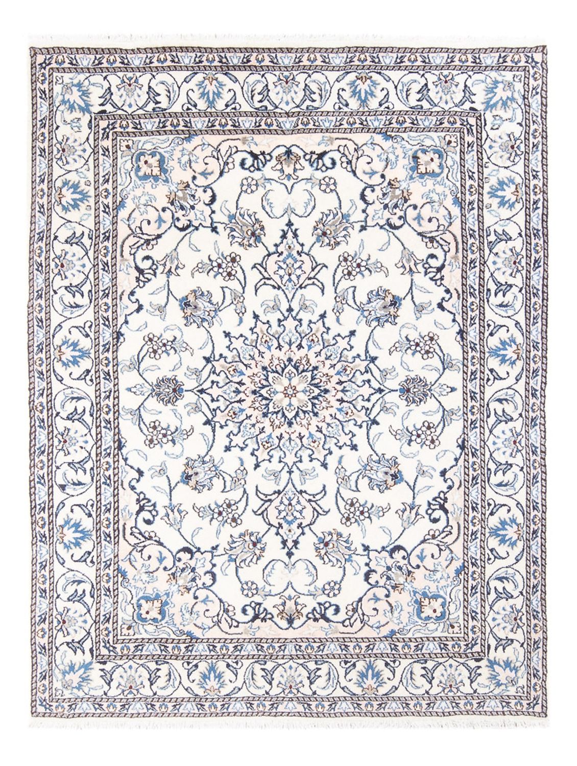 Tappeto Persero - Nain - Reale - 197 x 147 cm - crema