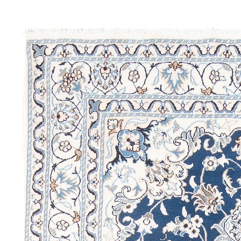 Tappeto Persero - Nain - Reale - 196 x 147 cm - blu