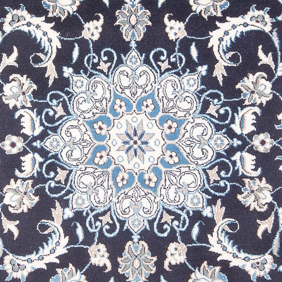Tappeto Persero - Nain - 200 x 115 cm - blu scuro
