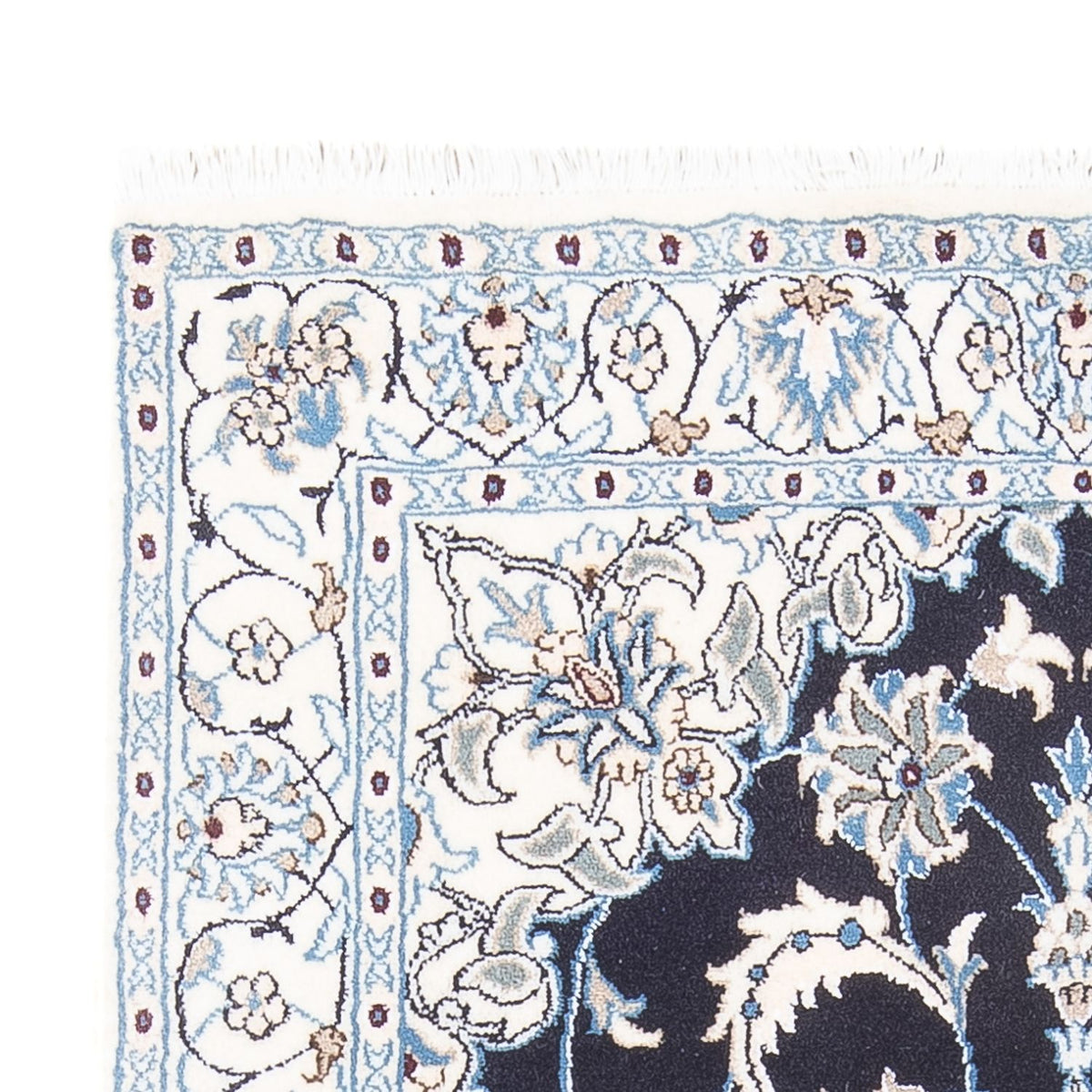 Tappeto Persero - Nain - 200 x 115 cm - blu scuro