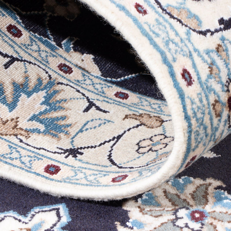 Tappeto Persero - Nain - 200 x 115 cm - blu scuro