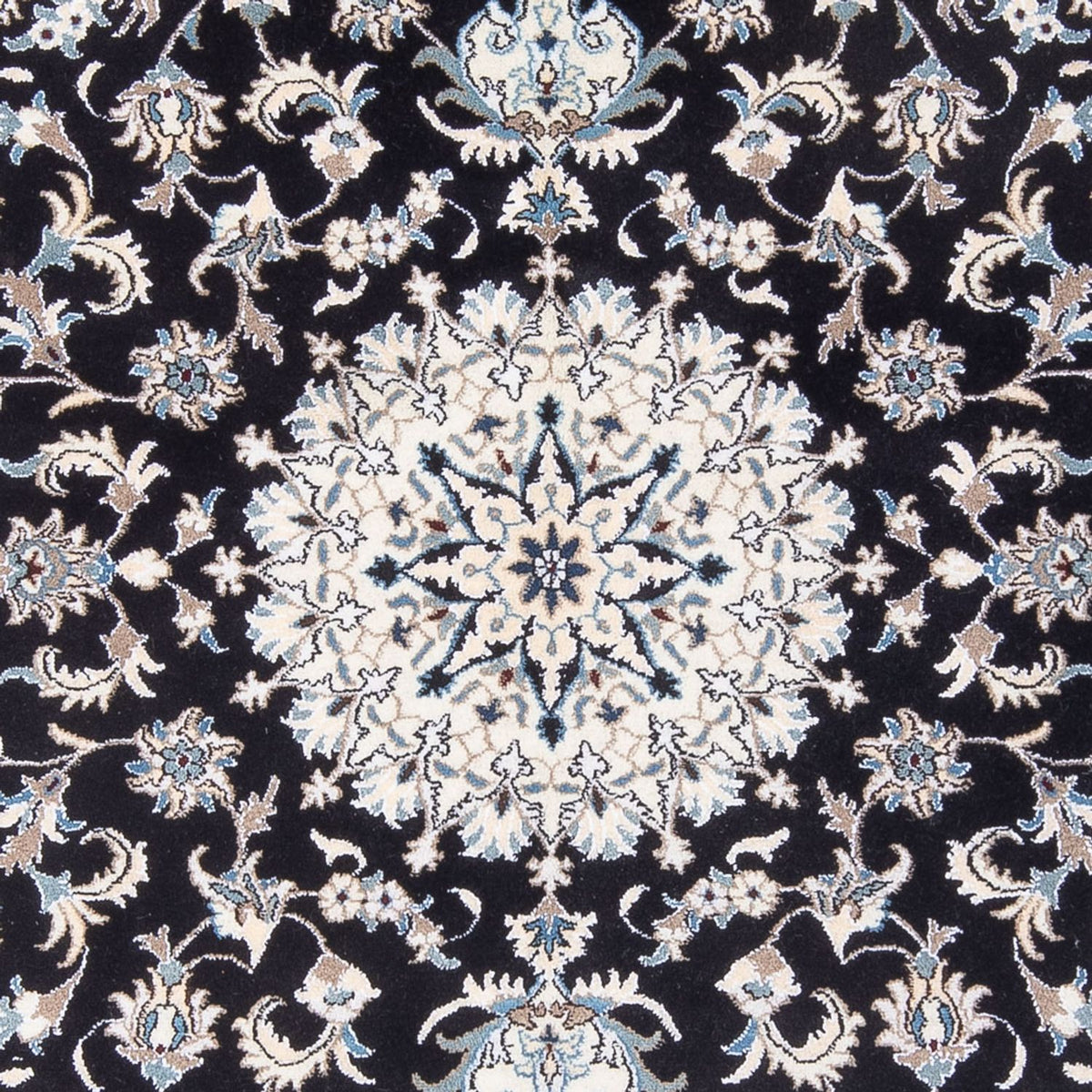 Tappeto Persero - Nain - 234 x 166 cm - blu scuro