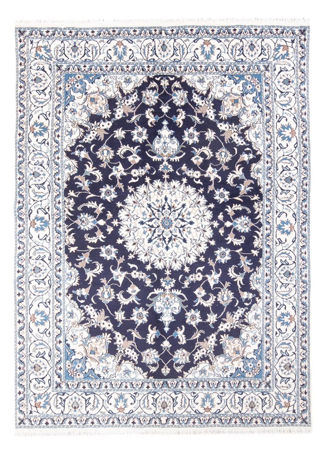Tappeto Persero - Nain - 235 x 167 cm - blu scuro