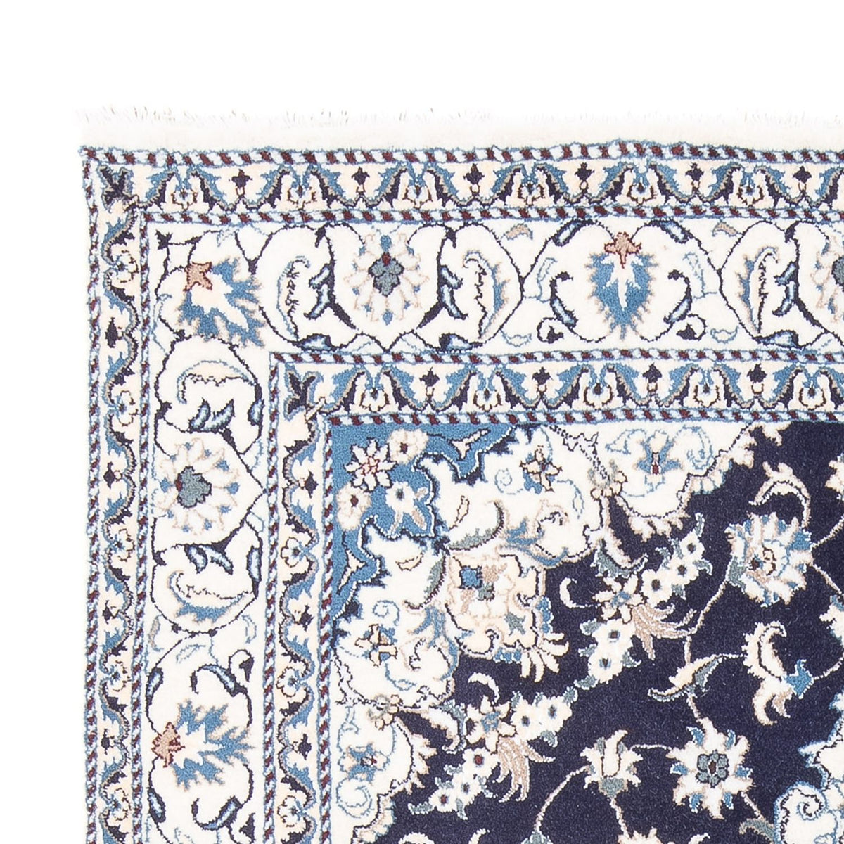 Tappeto Persero - Nain - 226 x 167 cm - blu scuro