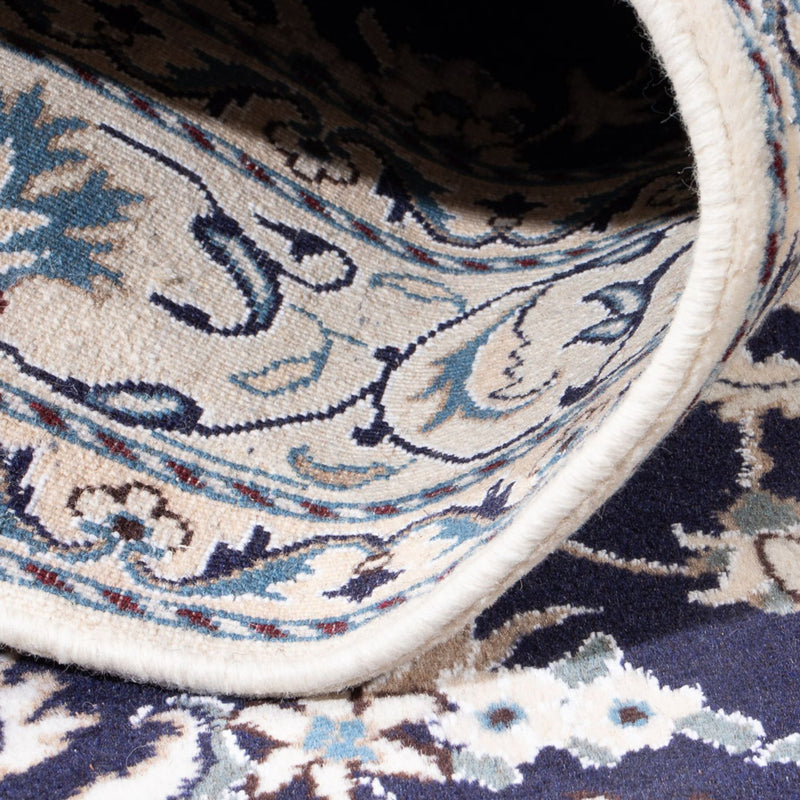 Tappeto Persero - Nain - 226 x 167 cm - blu scuro