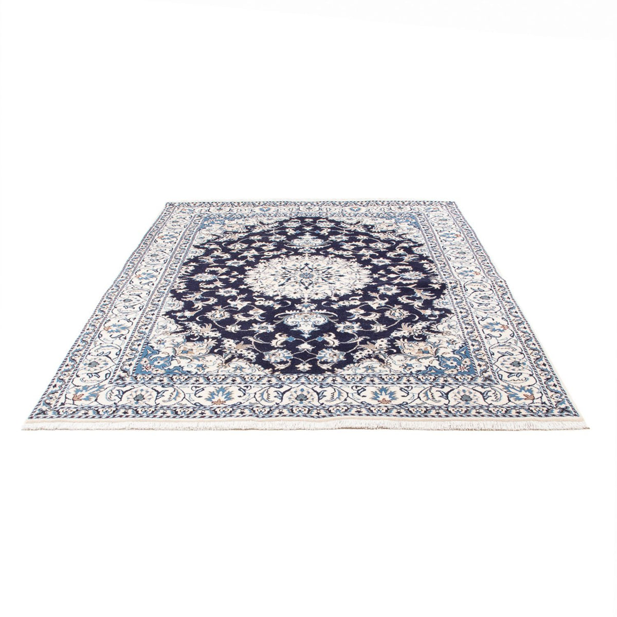 Tappeto Persero - Nain - 226 x 167 cm - blu scuro