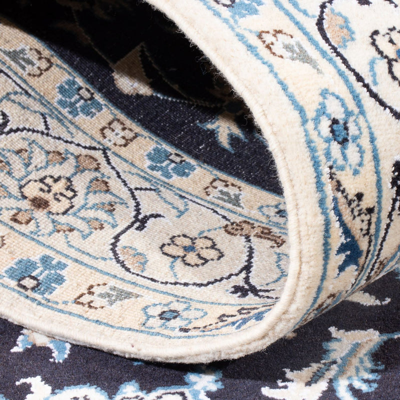 Tappeto Persero - Nain - 228 x 172 cm - blu scuro