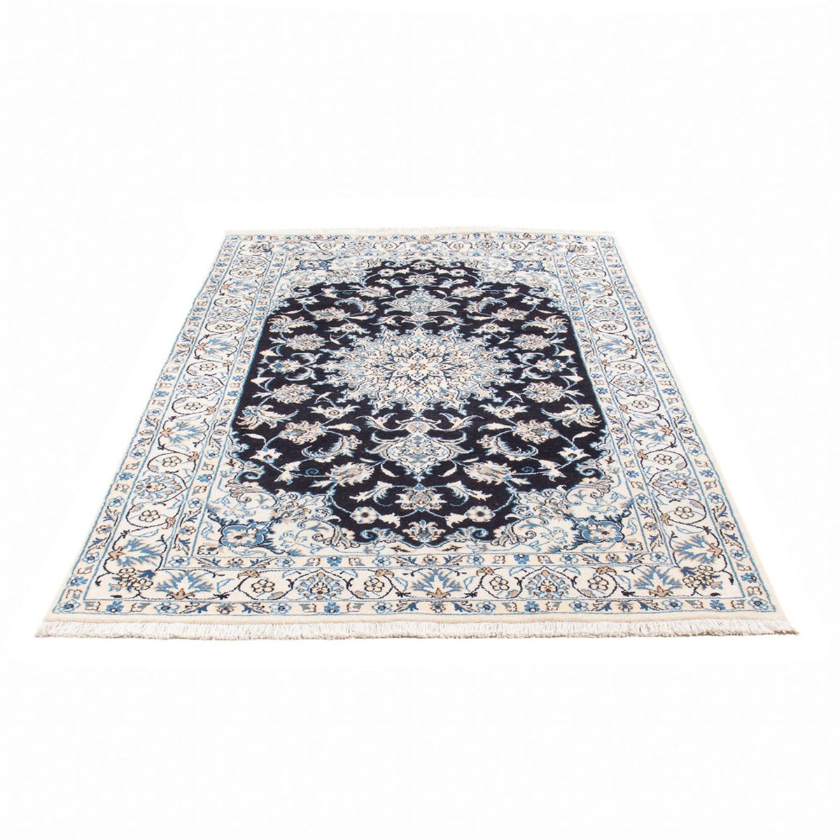 Tappeto Persero - Nain - 228 x 172 cm - blu scuro
