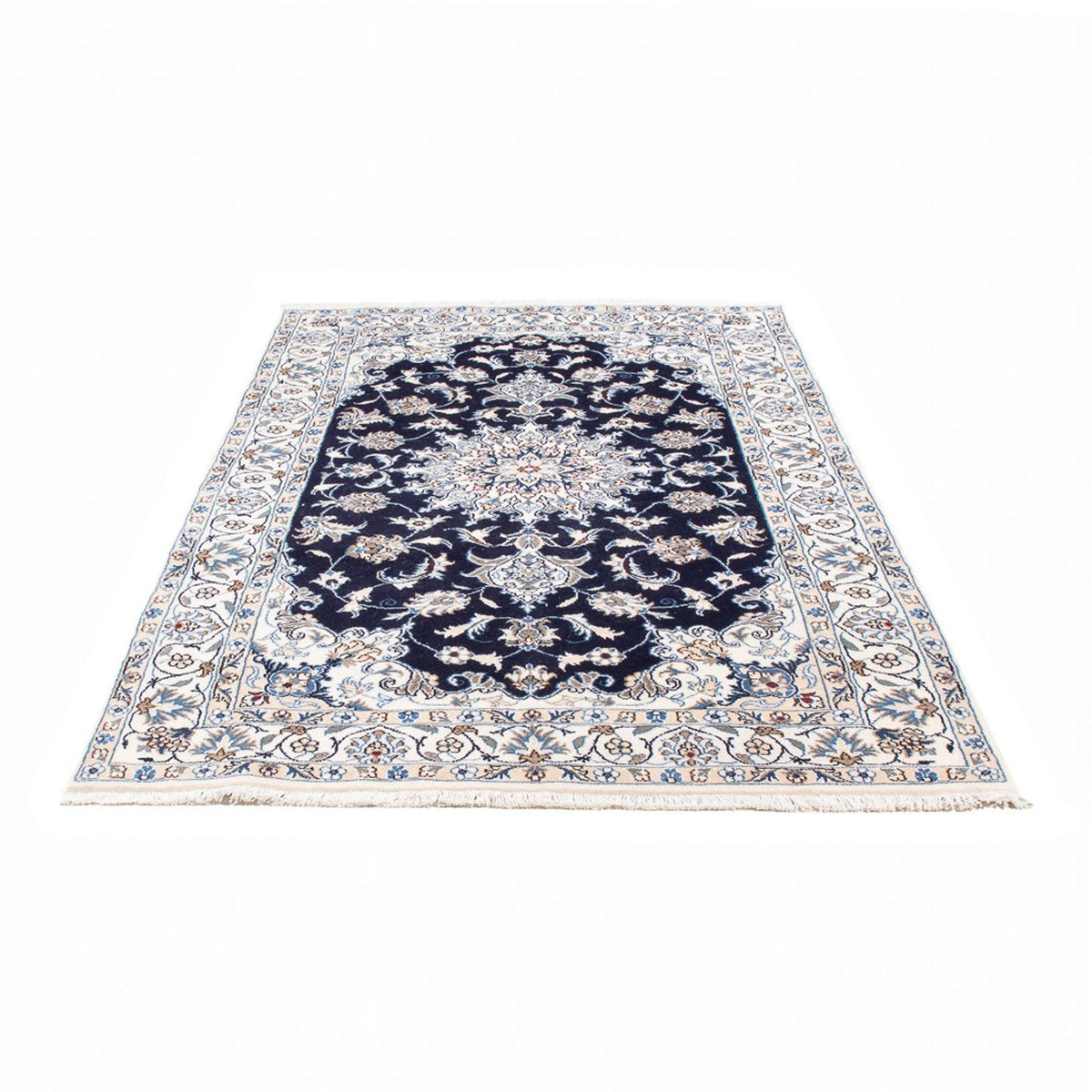 Tappeto Persero - Nain - 200 x 120 cm - blu scuro