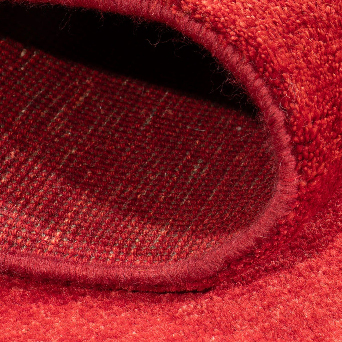 Tappeto Gabbeh - Persero - 137 x 97 cm - rosso