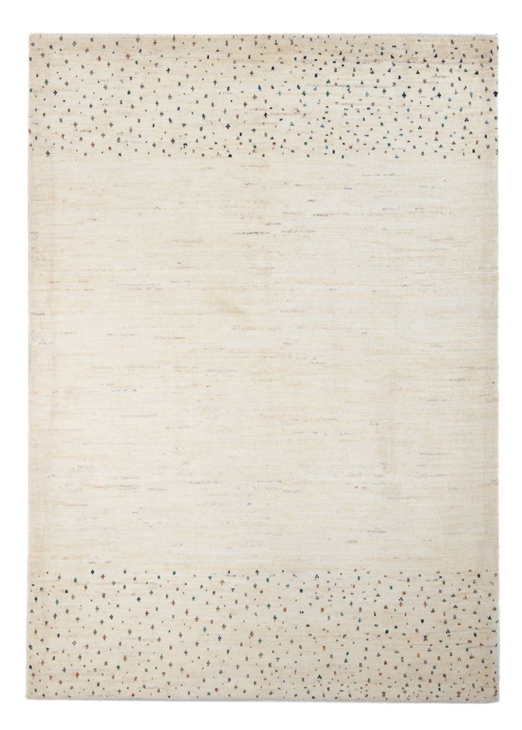 Tappeto Gabbeh - Persero - 200 x 150 cm - grigio chiaro
