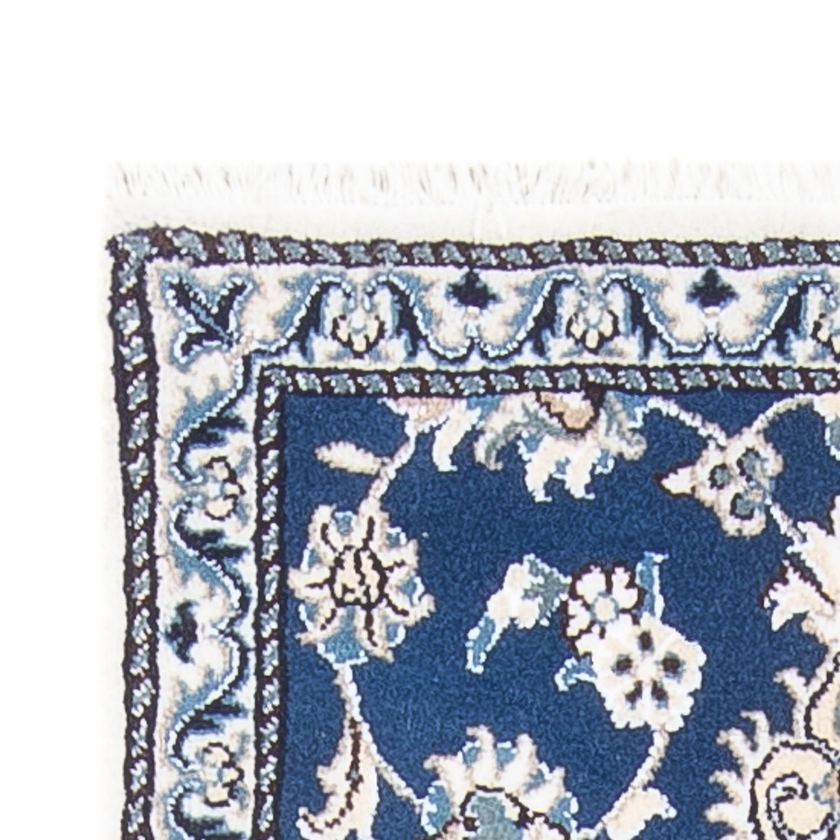 Tappeto corsia Tappeto Persero - Nain - 196 x 77 cm - blu