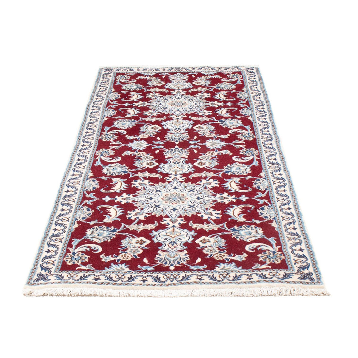 Tappeto corsia Tappeto Persero - Nain - 194 x 80 cm - rosso