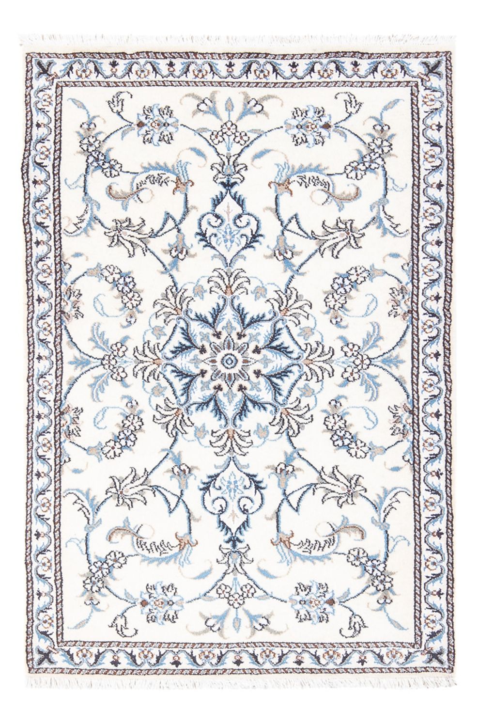 Tappeto Persero - Nain - 132 x 86 cm - crema
