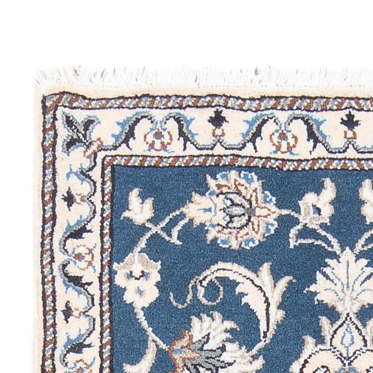 Tappeto Persero - Nain - 136 x 70 cm - blu