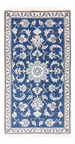 Tappeto Persero - Nain - 140 x 70 cm - blu