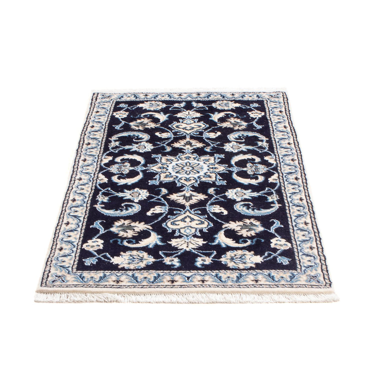 Tappeto Persero - Nain - 137 x 69 cm - blu scuro