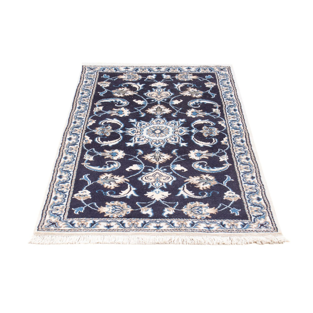Tappeto Persero - Nain - 138 x 69 cm - blu scuro
