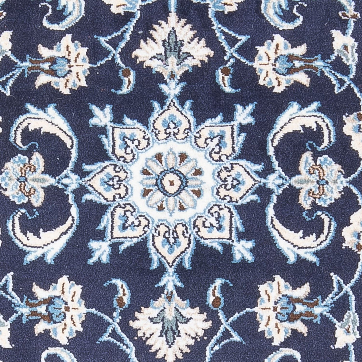 Tappeto Persero - Nain - 144 x 70 cm - blu scuro