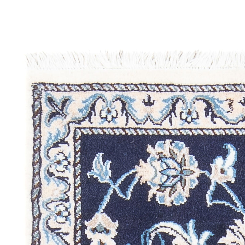 Tappeto Persero - Nain - 144 x 70 cm - blu scuro