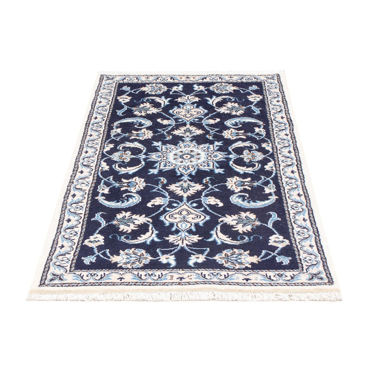 Tappeto Persero - Nain - 144 x 70 cm - blu scuro