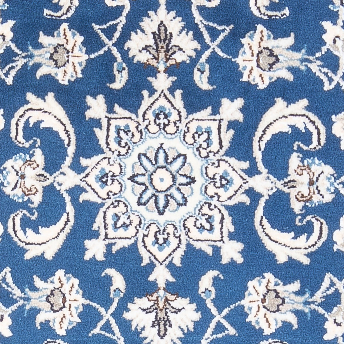 Tappeto Persero - Nain - 135 x 70 cm - blu