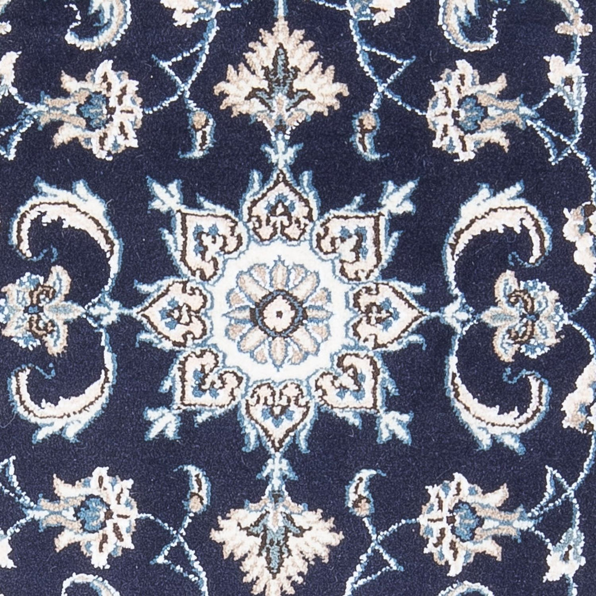 Tappeto Persero - Nain - 140 x 60 cm - blu scuro