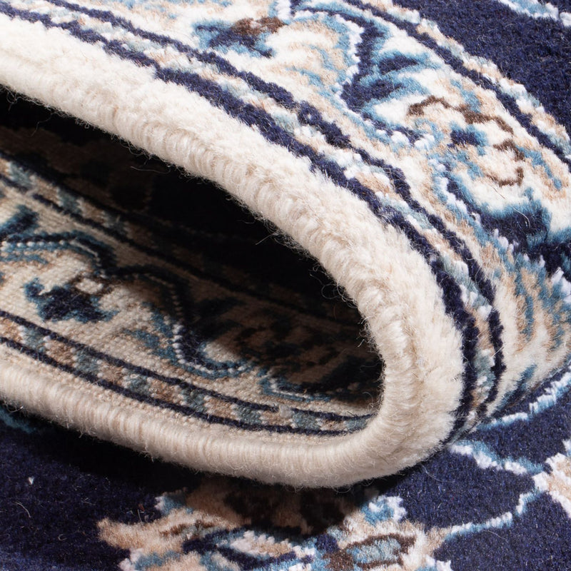 Tappeto Persero - Nain - 140 x 60 cm - blu scuro
