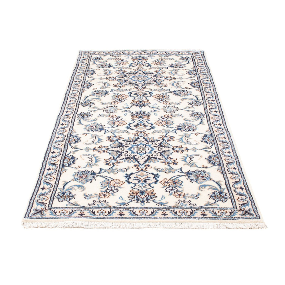 Tappeto corsia Tappeto Persero - Nain - 201 x 85 cm - crema