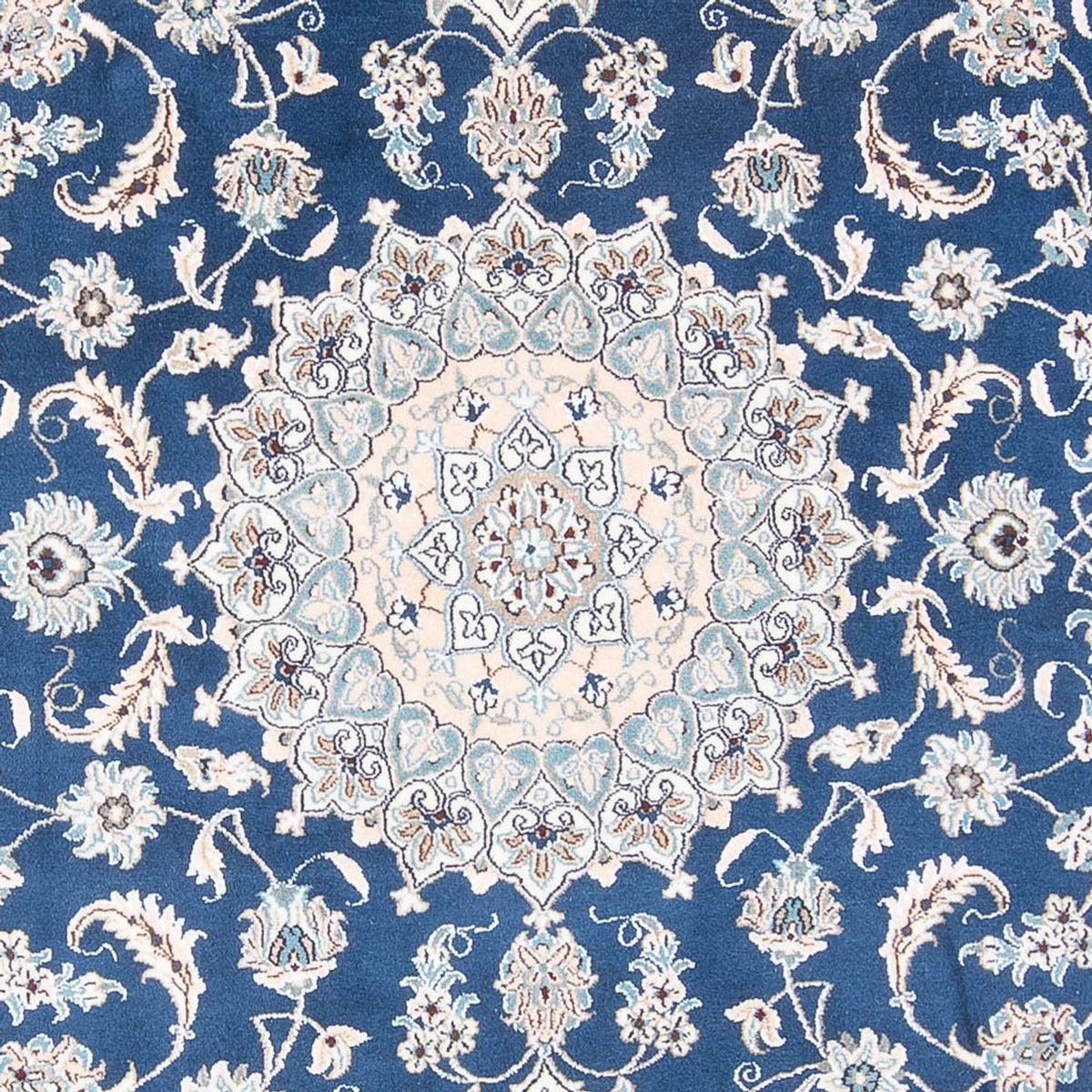 Tappeto Persero - Nain - 302 x 195 cm - blu