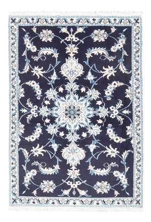 Tappeto Persero - Nain - 135 x 92 cm - blu scuro