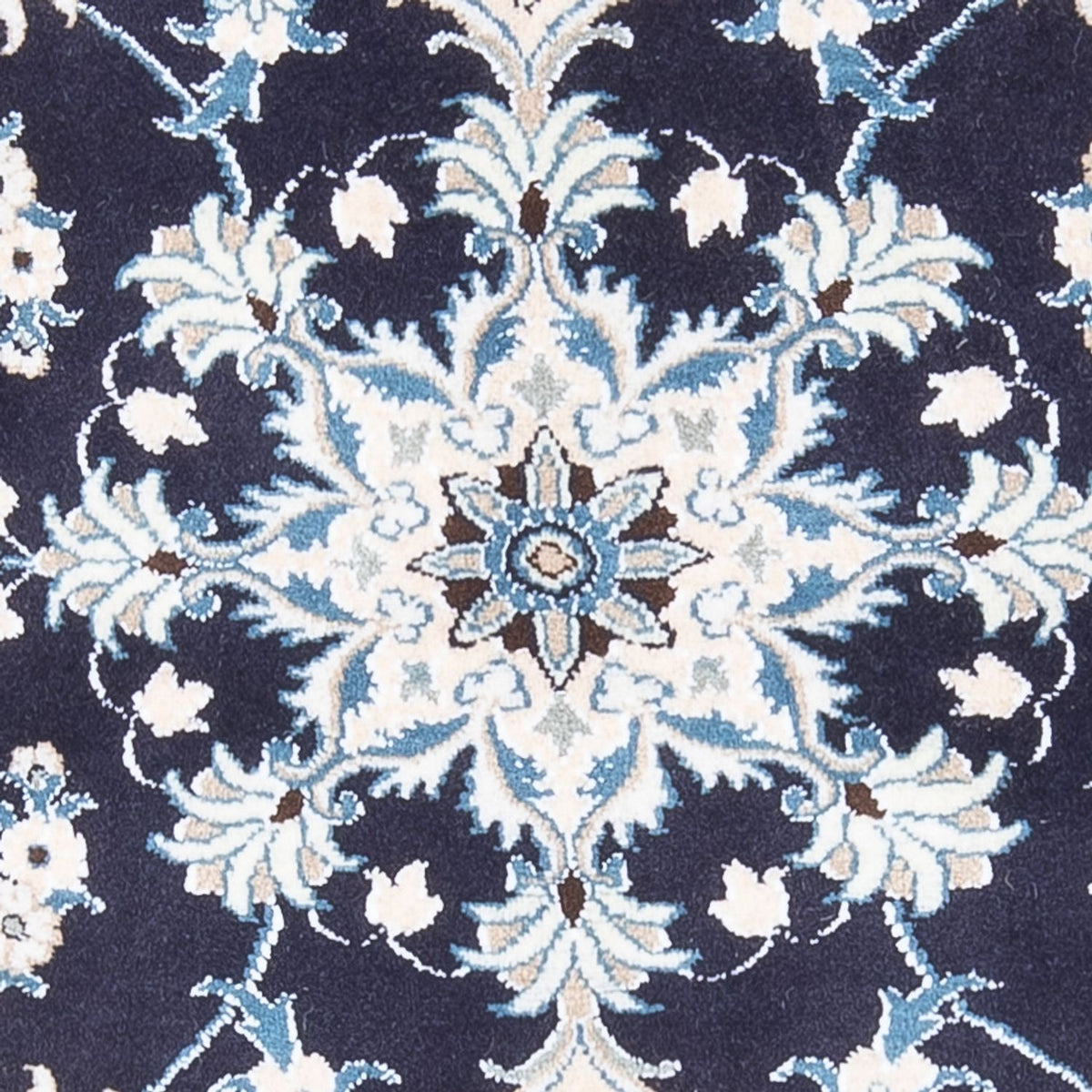 Tappeto Persero - Nain - 135 x 92 cm - blu scuro