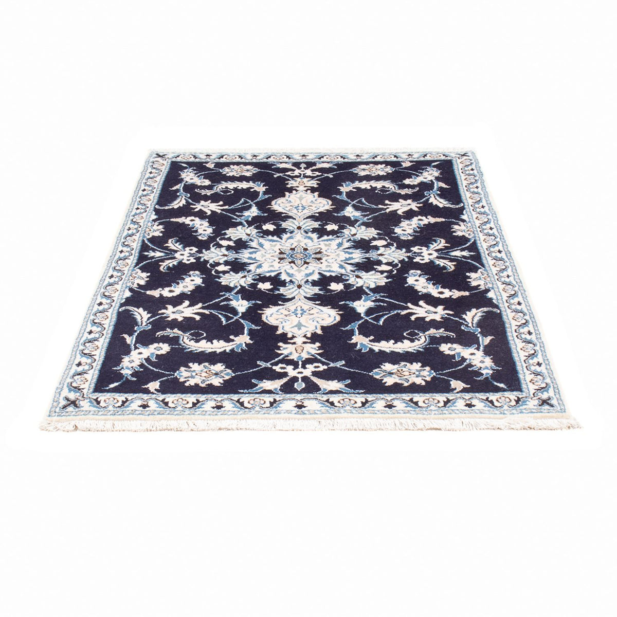 Tappeto Persero - Nain - 135 x 92 cm - blu scuro